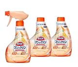 フローリングマジックリン ツヤ出しスプレー ツヤ出しマイペット 本体＋詰替セット 400ml ×3
