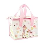 Lesser and Pavey - Little Treats Little Sunshine Giraffe Picture Foil Insulated Lunch Bag (Pink) by 