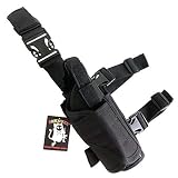 SHENKEL レッグホルスター タクティカルピストル ホルスター 右用 ブラック hol-002bk