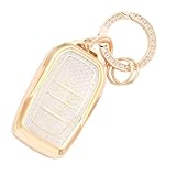 ヴォクシー 90 系 キーケース 適合トヨタ ノア 90 系 アルファード ヴェルファイア 40系キー カバー シエンタキーホルダー 可愛 ゴールドホワイト