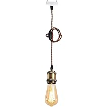 ５灯⭐︎吊り下げ天井ライト Amazon.co.jp : LVWIT ペンダントライト E26口金 LED電球付き