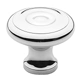 Baldwin 4655.260.BIN Colonial Style 1-1/4-Inch Diameter Cabinet Knob, Chrome by Baldwin