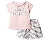 （ AngelKids ） 半そで Tシャツ ＆ ショートパンツ セットアップ キッズ 子供服 ピンク スイカ模様 （90㎝）…