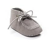 Nasbach　ベビーシューズ　赤ちゃん　キッズ　ベビーブーツ　ルームシューズ　　グレー　13cm