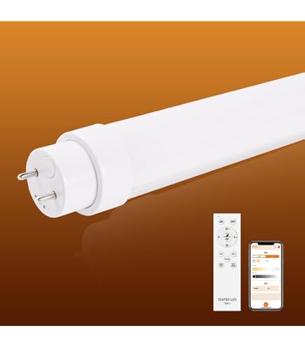 Amazon | エコピカLUMI*R LED蛍光灯 リモコン式 調光調色 直菅型 電球