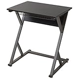 山善(YAMAZEN) デスク Z型デスク ブラック/ブラウン MZD-6045(BK/BR)