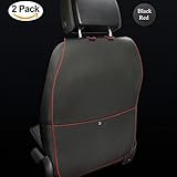 HCMAX 2パック 車キックマット キッズ車オートシートバックプロテクターカバーのため子供キックマット泥クリーナーカーアクセサリーシートカバー 100 %防水