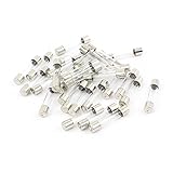uxcell ガラス管ヒューズ メタル製クリア 6 x 30mm 4A 250V 30個入り