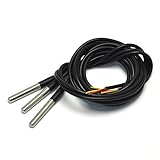 Gikfun DS18B20 Temperature Sensor Waterproof For Arduino (Pack of 3pcs) EK1083*3 [並行輸入品]