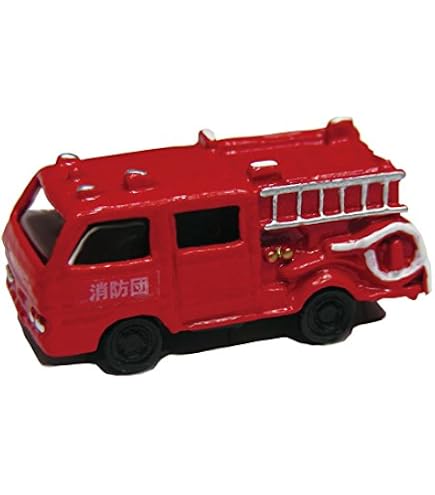 Amazon | 津川洋行 Nスケール NC-70 消防指揮車 (バンタイプ