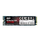シリコンパワー SSD 1TB 3D TLC NAND M.2 2280 PCIe3.0×4 NVMe1.3 P34A80シリーズ 5年保証