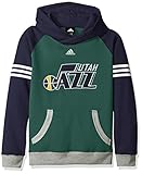 NBA Utah Jazz 頑丈なフード付きプルオーバー ボーイズ8-20 M (10-12)、グリーン