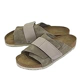 [ビルケンシュトック] 1015572 Kyoto ヌバック/スウェード レザー サンダル レギュラー幅 TAUPE 41-約26.5cm