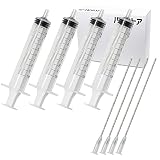 インジェクター 10ml 注射器 シリンジ + 針 ４セット 【バウストア】各種液体詰め替え