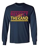 Cleveland City Respect The Landメンズ長袖Tシャツ 4L