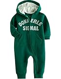 [Vaenait Baby]100%綿ベビー服ロンパースつなぎ肌着カバーオールフード付きHoodie Good Collar Green 18-24