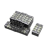 DealMux 10PCSのTB-2503 600V 25A 3Pデュアル行3位ワイヤターミナルブロックコネクタ