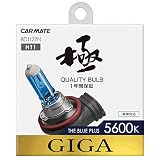 カーメイト 車用 ハロゲン ヘッドライト GIGA ザ・ブループラス H11 5600K 700lm BD1127N