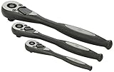 Grey Pneumatic 8912BRQ 0.25 in., 0.38 in., 0.5 in. Drive - Precision Drive Ratchet Set