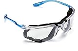 3M Virtua CCS Protective Eyewear, Foam Gasket, Anti Fog Lens, Clear, 2-PACK (Package include Retract