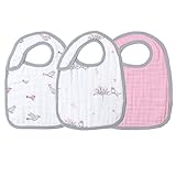 (エイデン アンド アネイ)aden+anais よだれかけ スナップ ビブ　3枚セット 05.フォーザバーズ [並行輸入品]