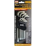 （業務用3セット）TRAD ヘックススローブレンチセット/作業工具 【ロングタイプ/9個入】 TTM-9 〔業務用/DIY用品/日曜大工/スパナ〕