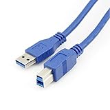 USB3.0 A-Bケーブル AB A/B 高速転送 印刷機 接続ケーブル ABアダプタ ABコード コピー機