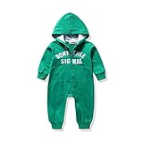 (キッズインタイム)KIDSINTIME ベビー キッズ 子供服 男の子 長袖 カバーオール フード付き ジップ 前開き ロンパース 英字 アウターウェア レッド グレーン GRN 80