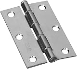 Stanleyハードウェア3-inch Narrowユーティリティヒンジwith Removableピン、2 - Pack # 752391