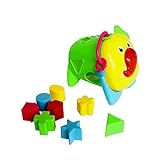 Dazzling Toys Baby Shapes Blocks with Animal Face Cover - Kid's Early Identification and Matching Sk