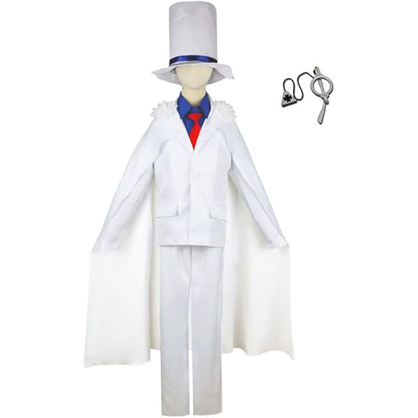 怪盗キッドコスプレ衣装　トランプ銃・ウィッグ付き Amazon.co.jp: [趣味オンライン] 怪盗キッド コスプレ 衣装