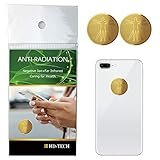 HD-TECH 電磁波カット 5G対応 遮断 電磁波防止シール スマホ ステッカー 携帯電話 家電 (２枚入り)