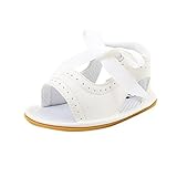 (プタス) Putars 赤ちゃん靴 夏 サンダル 蝶結び やわらかい 歩行練習 履きやすい 履き心地いい 女の子 軽量 滑り止め 出産お祝いプレゼント ギフト ベビー靴 キッズ ホワイト 11cm-