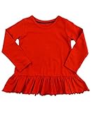 Ruffle Butts【ラッフルバッツ】Red Peplum Top(18カ月～24カ月) [RB0654-18-24]