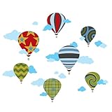 WallCandy Arts ウォールデコステッカー ホットエアバルーン ha01
