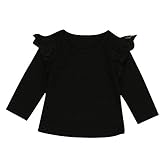 Tovadoo 子供服 ベビー服 女の子 トップス 秋冬 長袖 多色 フレアスリーブ アンティーク調 お姫様 プリンセス キュート 保育園