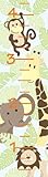 Brewster WPG98854 Wall Pops for Baby Peel and Stick Jungle Friends Growth Chart by Brewster [並行輸入品]