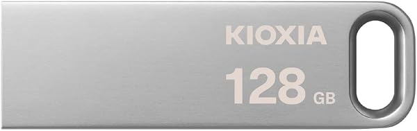KIOXIA(キオクシア) 旧東芝メモリ USBフラッシュメモリ 128GB USB3.2 Gen1 最大読出速度200MB/s 国内サポート正規品 KLU366A128G - 1