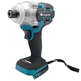 マキタ互換品 充電式 インパクトドライバー 18V 14.4V ブラシレスモーター 260N.m トルク 2段階 LEDライト 電動 ドライバー コードレス DIY 家具組立 本体のみ Longsafe（IPD01-BL）