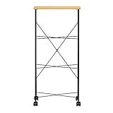 カラーボックス 3段 収納ボックス 縦置き ワゴン フリーチョイスフレーム キャスター付 幅43×奥行28.5×高さ88.5cm FCF40-3BR