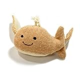 【オーガニックコットン】くじらリストガラガラ　ブラウン