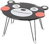不二貿易 くまモン キッズ ミニ テーブル タイプD 10143