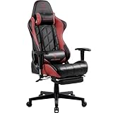 GXTRACE ゲーミングチェア オフィスチェア ゲーム用チェア デスクチェア パソコンチェア オットマン付き 人間工学 １６５度リクライニ