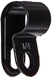 Morris 22446 Plastic Cable Clamp, 1/4-Inch, UV Black, 10-Pack [並行輸入品]