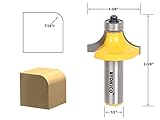 Yonico 13165 Round Over Edging Router Bit - 7/16 Radius 1/2 Shank by Yonico