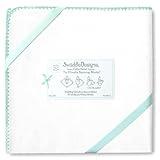 (スワドルデザインズ)Swaddle Designs ベビー アルティメット ブランケット おくるみ 03.シークリスタル【P.Trim】