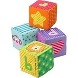 Chad Valley Set of 4 Activity Cubes. Suitable from birth. by Chad Valley