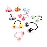 BIANHUAN ヘアゴム こども ボンボン 9本セット 水玉 子供 ゴムどめ 髪飾り キッズ 女の子 かわいい 髪留め ヘアアクセサリー 大人通用 可愛い キュート おしゃれ キッズドレス 発表会