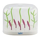 Aigoo ダストカバー付き多機能抗菌ベビーボトル乾燥ラック