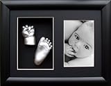 Anika-Baby BabyRice 3D Casting Kit with Black Photo and Display Frame